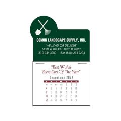 Press-N-Stick Header Contemporary Calendar (13-Month)