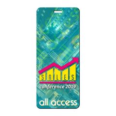 Press Pass / Lanyard Card 3 Inch  X 7 Inch 