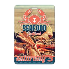 Press Pass/Lanyard Card - 4 Inch  X 5.875 Inch 
