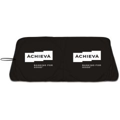 Prest-O-Shade Classic Fabric Sunshade Black