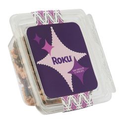 Pretzel Containers - Milk Chocolate Pretzels With Crushed To