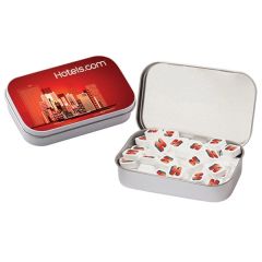 Printed Peppermints Sugar Free / Large Hinged Tin