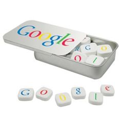 Printed Peppermints Sugar Free In A Slide Tin