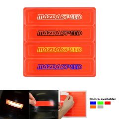 Printed Reflective Stickers Set - 4 Pack