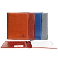 Pro Designer PU Leather 8.5 Inch X 11 Inch Padfolio