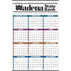 Production Planner Year-In-View Calendar