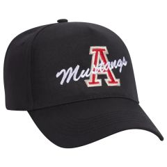 Promo Cotton Blend Twill 5 Panel Mid Profile Baseball Cap