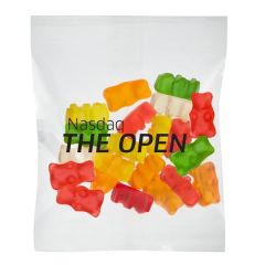 Promo Snax Bags Gummy Bears Assorted