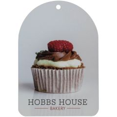 Promo Tag Cardstock 24pt Stock Shape 1-15 Sq In - White