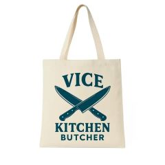 Promotional Canvas Convention Tote - Natural