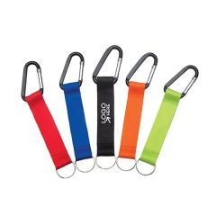 Protable Lanyard With Carabiner and Keyring