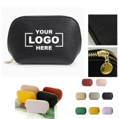PU Handheld Clutch Makeup Bag