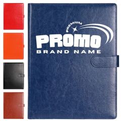 PU Leather A4 Portfolio Folder With Clipboard