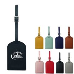 PU Leather Card Holder Lanyard Luggage Boarding Pass
