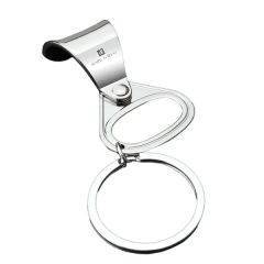 Pull Tab-Shaped Bottle Opener Keychain