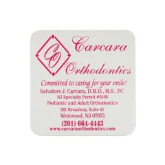 Pulp Coaster - 3.5 Inch Square 40pt Lightweight Pulp Board