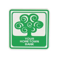 Pulp Coaster - 4 Inch Square 40pt Lightweight Pulp Board Coaster