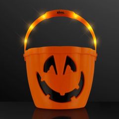 Pumpkin Light Handle Halloween Bucket