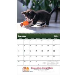 Puppies & Kittens Wall Calendar