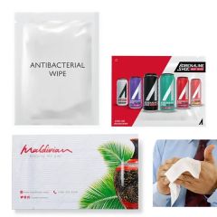 Pureguard Antibacterial Travel Wipes