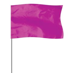 Purple 5 Inch X 8 Inch Marker Flag On A 36 Inch Wire