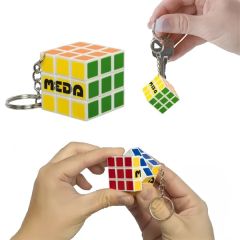 Puzzle Cube Key Chain