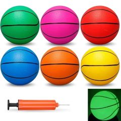 PVC Mini Basketball Rubber Small Toddler Ball