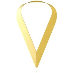 Quick Clip Stock Attached Metallic Neckband
