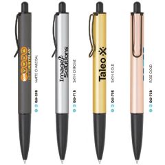 Qumy-I Click Action Brass Pen