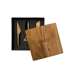 Rabbit Cheese Knives Bxd - Black