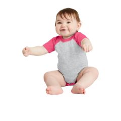 Rabbit Skins Infant Baseball Fine Jersey Bodysuit