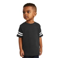 Rabbit Skins Toddler Football Fine Jersey Tee
