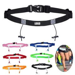 Race Number Belt With 6 Gel Loops