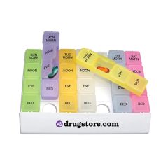 Rainbow 24/7 Medicine Tray Organizer