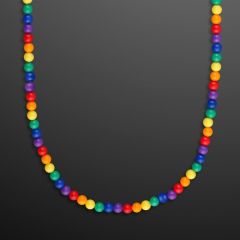 Rainbow Beads Necklace Non-Light Up