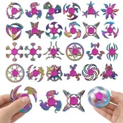 Rainbow Metal Fidget Spinner