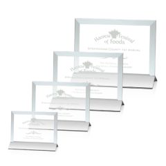 Rainsworth Award - Jade/Silver Horizontal