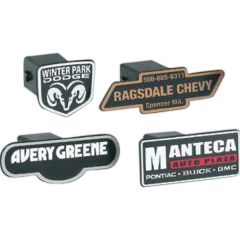 Raised Letter Trailer Hitch Cover