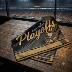 Rally Towel - Full Color Dye Sublimated 15 Inch X 18 Inch 100 Poly, Te