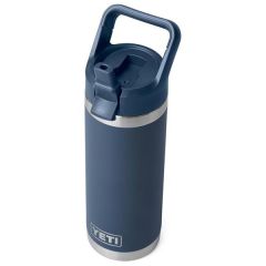 Yeti Rambler 18 Oz Water Bottle With Color-Matched Straw Cap