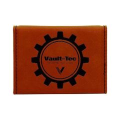 Rawhide Leatherette Business Card Holder