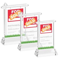Real Estate Award On Hartford Base - Clear