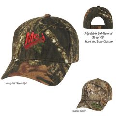Realtree And Mossy Oak Hunter'S Retreat Camouflage Cap
