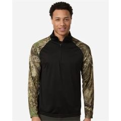 Realtree Unisex Realtree Performance Colorblocked Quarte
