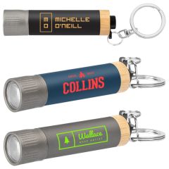 Reborn Recycled Aluminum Keychain Flashlight - Colorjet