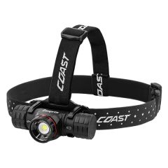 Coast Rechargeable-Dual Power Aluminum Headlamp