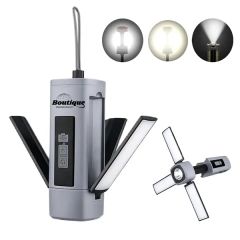 Rechargeable Foldable LED Camping Light For Outdoor