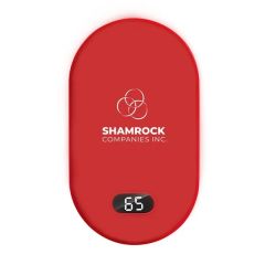 Rechargeable Hand Warmer Power Bank With Digitl Display