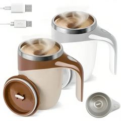 Rechargeable Magnetic Self Stirring Coffee Mug