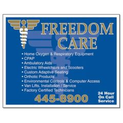 Rectangle Calendar Magnet 4 Inch X 5 Inch - 30 MIL